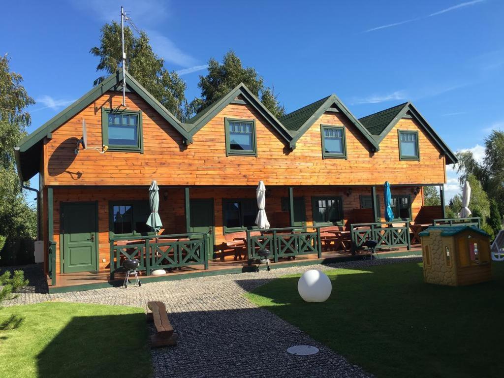Osrodek Wczasowy Olenka Villa Sarbinowo Exteriör bild