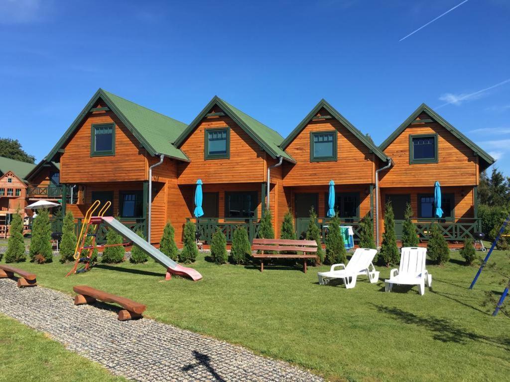 Osrodek Wczasowy Olenka Villa Sarbinowo Exteriör bild